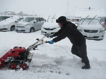 雪かき機