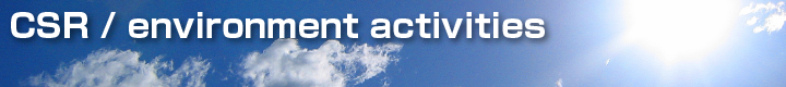 CSR / environment activities